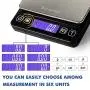 Digital Pocket Scale - 0.001oz 3000g Small Portable Electronic Postal Scale with Back-Lit LCD Display (Batteries Included)