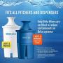 Brita Standard Grand Water Filter Pitcher, Large 10 Cup, Red