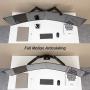 AVLT Dual 27'' Monitor Desk Mount Stand - Mount Two 27'' Screens on Height Adjustable Gas Spring Arms Space Saver Both C-Clamp & Grommet Mounting Base Each Arm Holds up to 14.3 lbs