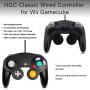 Gamecube Controller, Classic Wired Controller for Wii Nintendo Gamecube (Black-2Pack)