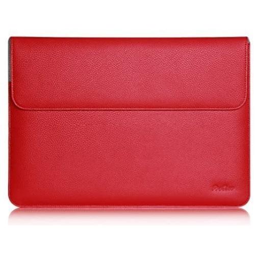 ProCase Surface Laptop 2017 / Surface Book MacBook Pro 13 Case Sleeve, Protective Sleeve Cover for 13'' MacBook Pro 2018 2017 2016 / Pro Retina/MacBook Air 13.3'' / Surface Book Tablet Laptop -Red