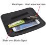 Faraday Bag, Wisdompro RFID Signal Blocking Bag Shielding Cage Pouch Wallet Case for Cell Phone Privacy Protection and Car Key FOB, Anti-Tracking, Anti-Spying Case Blocker - Black