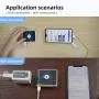 TinyScope Mobile Microscope, Make Your Phone be a Portable Microscope, Mini Pocket Microscope Compatible with Android Windows