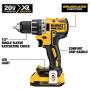 DEWALT 20V MAX Cordless Drill / Driver Kit, Brushless, 1/2-Inch (DCD791D2)