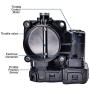 EVIL ENERGY Electronic Throttle Body Assembly Compatible with 2007-2010 Jeep Grand Cherokee 2007-2009 Dodge Durango V6 3.7L Replacement for 04861661AA, 04861661AB EVIL ENERGY Electronic Throttle Body Assembly Compatible with 2007-2010 Jeep Grand Cherokee 2007-2009 Dodge Durango V6 3.7L Replacement for 04861661AA, 04861661AB
