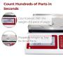American Fristaden Lab Industrial Counting Scale | Digital Balance for Counting Parts and Coins with 30kg Capacity & 0.5g Accuracy | Electronic Gram Scale | 1YR Warranty