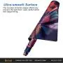 Bimor Extended Gaming Mouse Mat/Pad - Large, Wide (Long) Custom Professional Mousepad, Stitched Edges, Ideal for Desk Cover, Computer Keyboard, PC and Laptop (90x40 angelbutterfly)