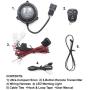Gorilla Automotive 9000 Motorcycle Alarm with Remote Transmitter