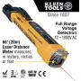 Klein Tools - NCVT6 NCVT-6 Voltage Tester, Non-Contact Dual Range Voltage Tester Pen with Integrated Laser Distance Meter