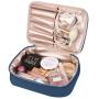 Mossio Portable Travel Makeup Beauty Bag Multifunction Cosmetic Organizer for Women Girls with Inner Pouch