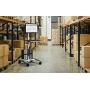Balt 27614 Beta Sit Stand Mobile Workstation Cart, 67'' H x 32'' W x 33'' D