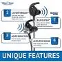 BeHear NOW: Digital Personal Hearing Amplifier for Mild-to-Moderate Hearing Loss, Rechargeable Battery, Bluetooth Connection. Self-Tunable, Enhances Hearing for Live Speech, Mobile Calls, TV Watching.