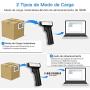 Eyoyo 1D 2D QR Wireless Barcode Scanner, 3-in-1 BT & 2.4G & USB Wired Portable Handheld Barcode Reader for PDF417 Data Matrix UPC Compatible Laptops/PC/Android/iOS