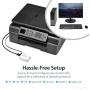 StarTech.com 1-Port Wireless N USB 2.0 Network Print Server - 10/100 Mbps Ethernet USB Printer Server Adapter - Windows 10 - 802.11 b/g/n (PM1115UW), White