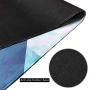 Benvo Extended Mouse Pad Large Gaming Mouse Pad- 35.4x15.7x0.12 inch Computer Keyboard Mouse Mat Non-Slip Mousepad Rubber Base and Stitched Edges for Game Players, Office, Study, Modern Design