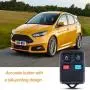 Car Keyless Remote Key Fob Replacement fits for Ford Mustang Focus Expedition Explorer Taurus Fusion Escape，Mercury Mazda（CWTWB1U345 GQ43VT11T 315MHz 4 Btn Set of 2