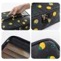 Travel Cosmetic Bag Large Makeup Bag Cosmetic Case Organizer for Women Girls (Pink-Stripes)