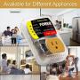 Voltage Protector, Surge Protector for Home Appliance, Voltage Brownout Outlet 110V 20A 2200 Watts
