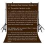 LYLYCTY 5x7ft Photography Studio Non-Woven Backdrop Coffee Color Backdrop Solid Color Backdrop Simple Background LY089