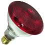 Satco Products S4751 175BR38/HR Medium Base Red Heat Lamp