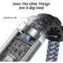 2-Pack iPhone Charger Cable, LISEN MFi Certified Lightning Cable (6ft / 1.8m), Nylon Braided USB Fast Charging Cord Compatible with iPhone 12 Pro Max/11 Pro/X/Xs Max/XR/8 Plus/7/6 Plus/SE, iPad, iPod