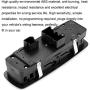 Driver Side Master Power Window Switch 4602535AC Compatible for 2008 2009 Chrysler Town & Country Dodge Grand Caravan 4602535AG 4602535AF 4602535AD- No Auto (3 PINs + 0 PINs) PINS Checked Needed