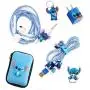 DIY Protector Stitch Set, Data Cable USB Charger Data Line Earphone Wire Saver Protector Compatible for iPhone 11 12 Pro Max XS XR X 7 8 Plus iPad iPod Series (Stitch)