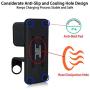 LA GUAPA Wireless Charger, Qi-Certified 10W Wireless Charging Station Stand Dock, Compatible with iPhone Wireless Charger iPhone 12/11 Pro Max/X Samsung Galaxy Note 10 Plus Huawei P40 Pro