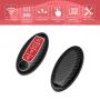 TANGSEN Smart Key Fob Case for INFINITI EX FX X G JX M Q QX SERIES for NISSAN ALTIMA COUPE ARMADA GT-R MAXIMA MURANO CROSS CABRIOLET PATHFINDER ROGUE SENTRA VERSA 4 Button Keyless Entry Remote Cover
