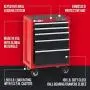CRAFTSMAN Tool Cabinet with Drawer Liner Roll & Paper Towel Holder, 26-Inch, 5 Drawer, Red (CMST82769RB) CRAFTSMAN Tool Cabinet with Drawer Liner Roll & Paper Towel Holder, 26-Inch, 5 Drawer, Red (CMST82769RB)