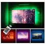 USB TV Backlight LED Strip Lights Kit for 24 to 60 inches Smart TV Sony LG Monitor, HDTV Wall Mount Stand Work Space Gaming Room Decor, LED Bias Ambient Mood Lighting