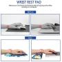HAOCOO Keyboard Wrist Rest and Ergonomic Mouse Pad Wrist Support Set with Non-Slip Backing Memory Form-Filled, Easy-Typing and Pain Relief for Gaming Office Computer Laptop (Blue&Gold Marble) HAOCOO Keyboard Wrist Rest and Ergonomic Mouse Pad Wrist Support Set with Non-Slip Backing Memory Form-Filled, Easy-Typing and Pain Relief for Gaming Office Computer Laptop (Blue&Gold Marble)