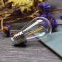 EMITTING Shatterproof & Waterproof S14 Replacement LED Light Bulbs –1W Equivalent to 10W, White Warm 2200K Outdoor String Lights Vintage LED Filament Bulb, E26 Base Edison LED Light Bulbs (S14-25PACK)