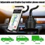 Phone Car Holder TOOVREN Cup Holder Car Mount for Phone/Tablet Cupholder Cradle with Adjustable Neck for Apple iPad Pro/iPhone 12 Pro Max/11/XR/XS Max/8/7 Plus, Samsung Note 10+/s9 Plus/LG Phone Car Holder TOOVREN Cup Holder Car Mount for Phone/Tablet Cupholder Cradle with Adjustable Neck for Apple iPad Pro/iPhone 12 Pro Max/11/XR/XS Max/8/7 Plus, Samsung Note 10+/s9 Plus/LG