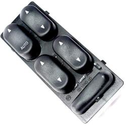 APDTY YL3Z14529BA Power Window Switch Master Front Left Driver-Side Fits 2001 Ford F150 F250 F350 Crew Cab 4-Door Pickup Truck (Replaces YL3Z-14529-BA)