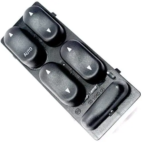 APDTY YL3Z14529BA Power Window Switch Master Front Left Driver-Side Fits 2001 Ford F150 F250 F350 Crew Cab 4-Door Pickup Truck (Replaces YL3Z-14529-BA)