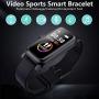 Wearable IP68 Waterproof Smart Watch with Mini Spy Camera Hidden Invisible Cam Lens Hole Touchscreen 1080P Video Voice Record, Fitness Tracker Bracelet Wristband Spy Watch for Smartphone (32GB)