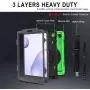 ZenRich Galaxy Tab A 8.4 Case (2020), SM-T307/SM-T307U Case with Kickstand Hand Strap and Shoulder Strap zenrich Heavy Duty Shockproof Case for Samsung Galaxy Tab A 8.4 T307 Verizon /Sprint (Green
