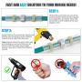 Kuject 120PCS Solder Seal Wire Connectors, Self-Solder Heat Shrink Butt Connector Solder Sleeve Waterproof Insulated Electrical Butt Splice Wire Terminals for Marine Automotive Boat Truck Wire Joint