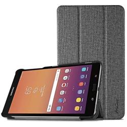 ProCase Galaxy Tab A 8.0 2017 T380 T385 Case (Old Model), Slim Light Smart Cover Stand Hard Shell Case for 8.0 inch Galaxy Tab A Tablet 2017 T380 T385 -Lightgrey