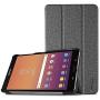 ProCase Galaxy Tab A 8.0 2017 T380 T385 Case (Old Model), Slim Light Smart Cover Stand Hard Shell Case for 8.0 inch Galaxy Tab A Tablet 2017 T380 T385 -Lightgrey