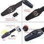 Blueshyhall Anti Theft Safety Alarm Steering Wheel T-Lock Universal for Auto Car Truck