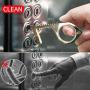 Non-Contact Door Opener– Multifunctional No Touch Door Opener Hand Tool,No Contact Hand Tool,Contact Door Opener -Touch Stylus Keychain Tool Portable Stick For Push The Elevator Button（4PCS）