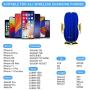 Wireless Car Charger Mount,Windshield Dash Air Vent Phone Holder Compatible iPhone 11/11 Pro/11 Pro Max/Xs MAX/XS/XR/X/8/8+,Samsung S10/S10+/S9/S9+/S8/S8+