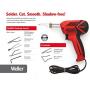 Weller 9400PKS 120V Dual Heat 140/100W Universal Soldering Gun Kit with 6 Second Heat Up Time and LED Lighting