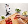 WeatherTech DeskFone Cell Phone Stand for Desk, Home Office Accessories, Desktop Phone Holder Mount for iPhone, Smartphones