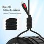 iPhone Charger Cable 10FT, 3Pack 10FT/3M Lightning Cable Durable Nylon Braided Fast iPhone Charging Cable Cord Compatible with iPhone 11 Pro Max XS XR X 8 7 6 Plus 5, iPad, iOS