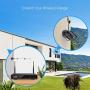 ZOSI 1080P Wireless Security Camera System, H.265+ 8 Channel 2MP CCTV NVR Recorder with Hard Drive 1TB and 4pcs 1080P Auto Match WiFi IP Camera Outdoor Indoor,Night Vision,Motion Alert, Remote Access