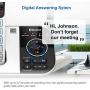 VTECH VS112-3 DECT 6.0 Bluetooth 3 Handset Cordless Phone for Home with Answering Machine, Call Blocking, Caller ID, Intercom and Connect to Cell (Silver & Black)