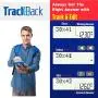 Datexx 2-Line TrackBack Business Slim Desktop Calculator, DD-7422